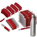 Werbe-Sparset Metall, 321-tlg., inkl. Gravur, rot